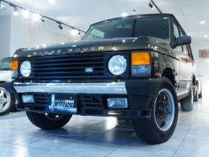 レンジローバークラシック　バンデンプラ　エアサス完動　モスウッドグリーン　コノリーレザー　右ハンドル　サンルーフ　オリジナル前期ダッシュ　ユーザー様直接買取車輌