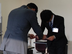 内定証書授与3